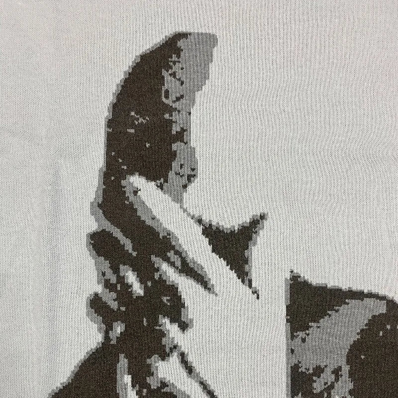 Y2K UNISEX svetr s potiskem