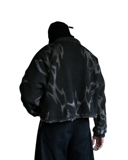 Sweter ze wzorem UNISEX