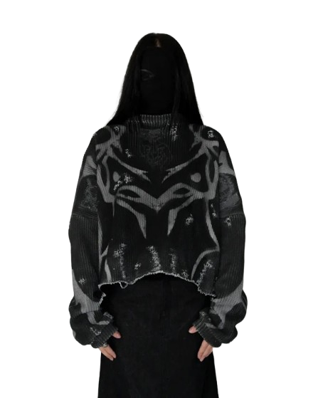Sweter ze wzorem UNISEX