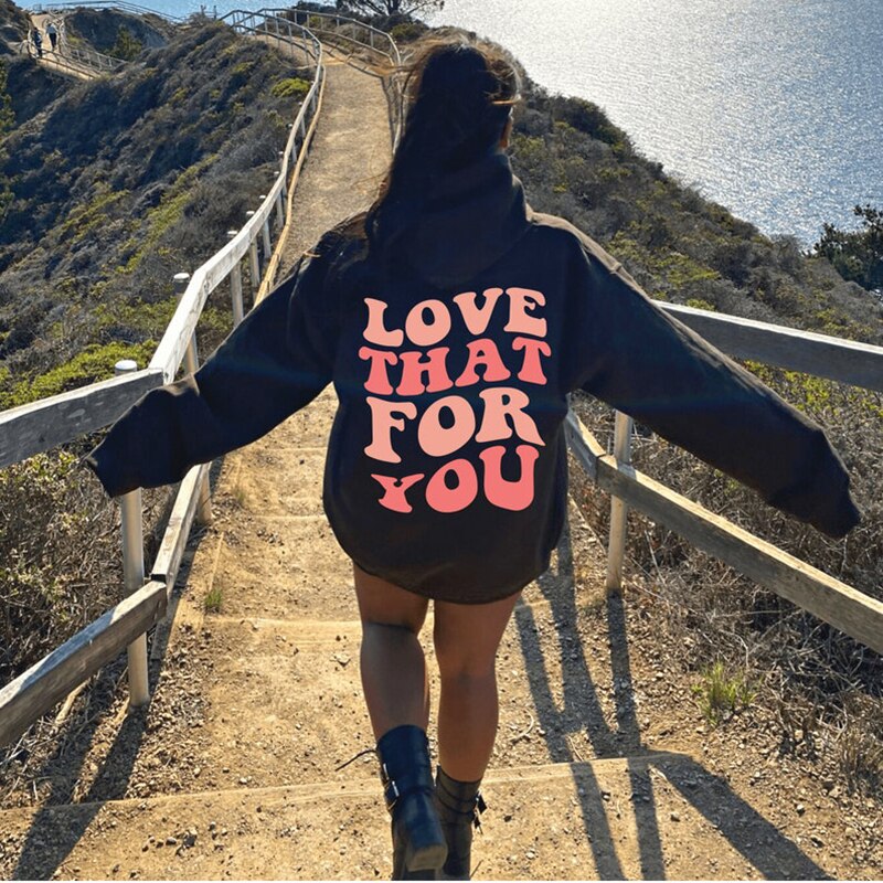 Sweatshirt with the inscription