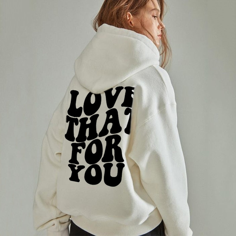 Sweatshirt with the inscription