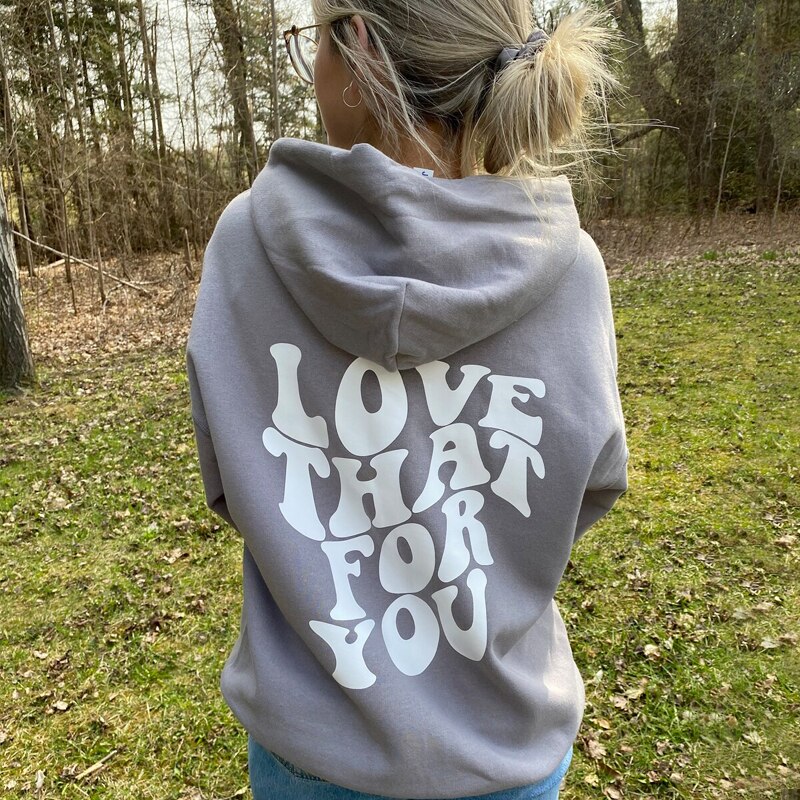 Sweatshirt with the inscription