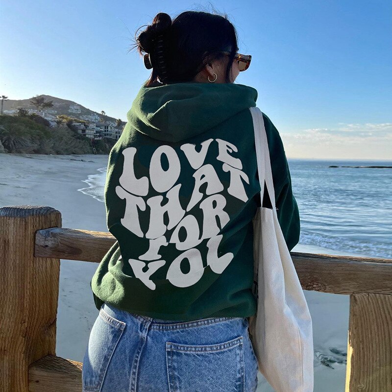 Sweatshirt with the inscription