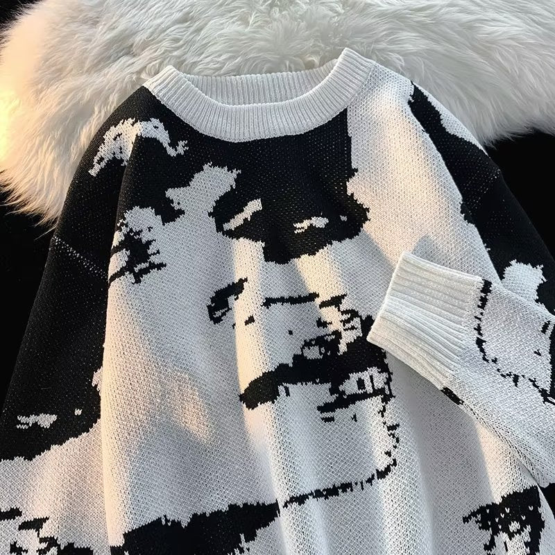 Patterned sweater