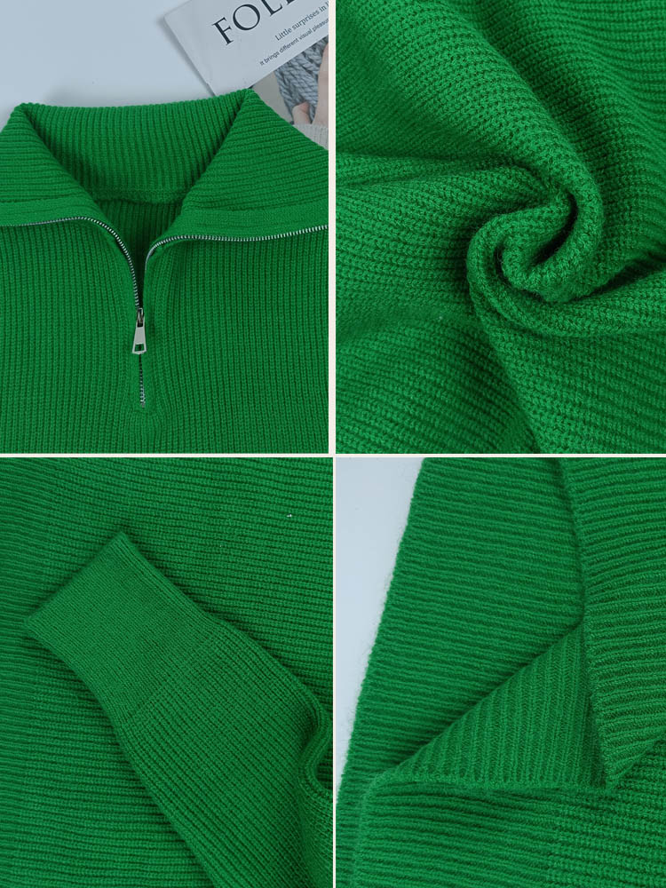 Fleece with a zipper