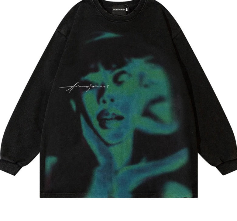 Bluza z obrazkiem Y2K UNISEX
