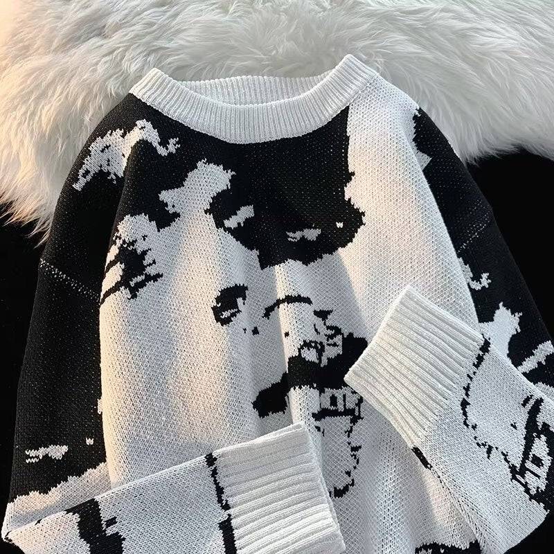 Patterned sweater