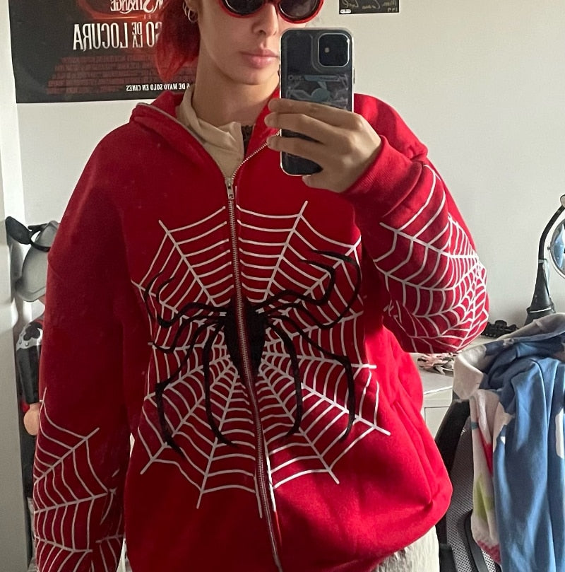 Bluza z pajęczyną UNISEX