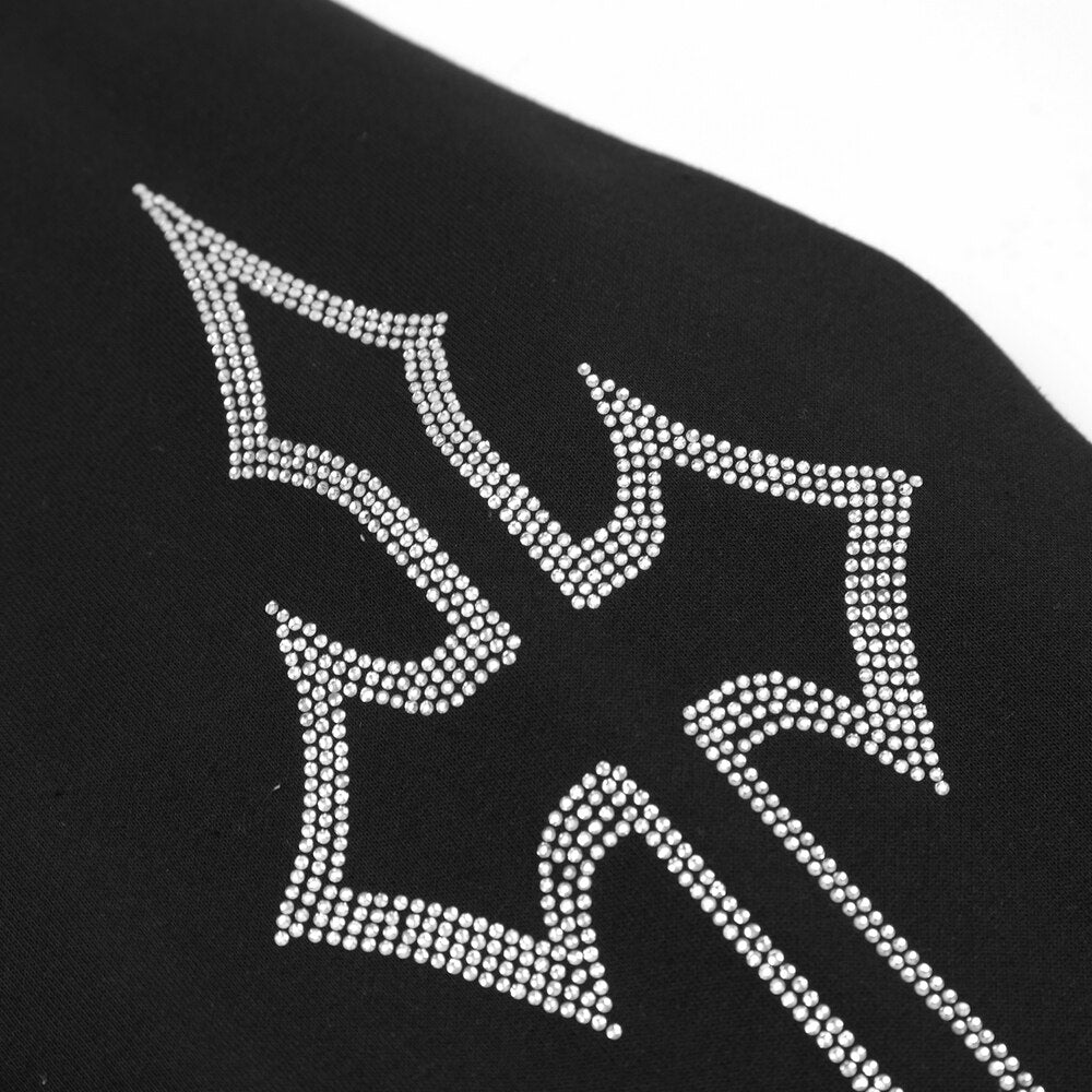 Sweatshirt with Y2K UNISEX patterns