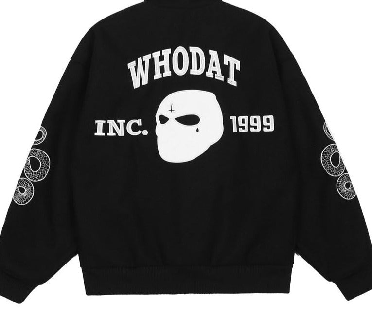 UNISEX patterned bomber jacket