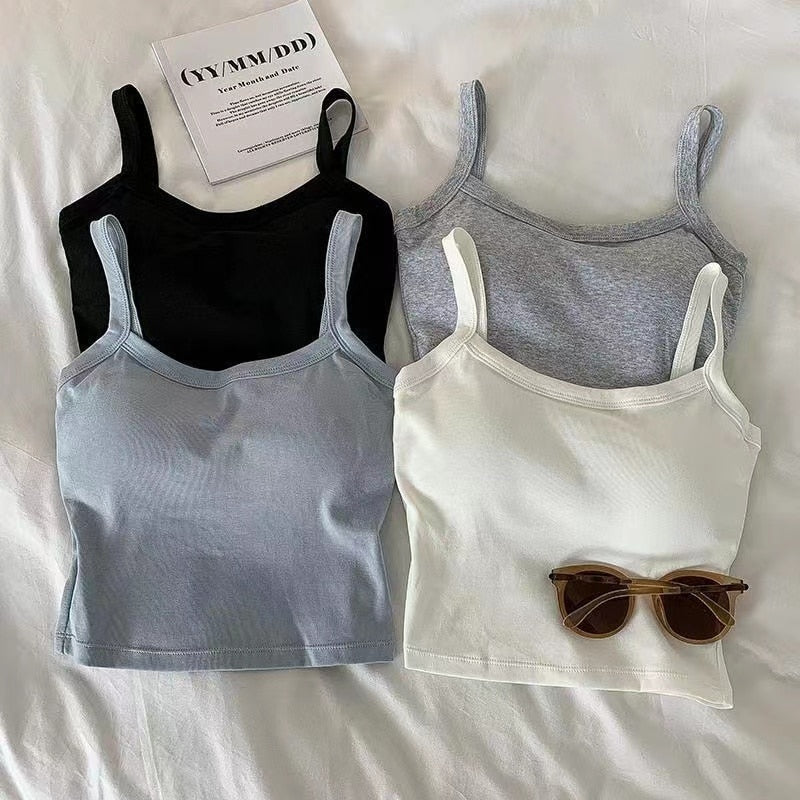 Push up crop top