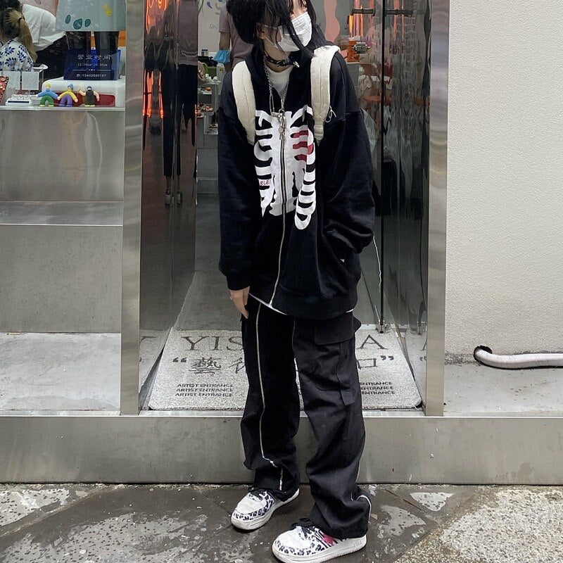 UNISEX skeleton sweatshirt
