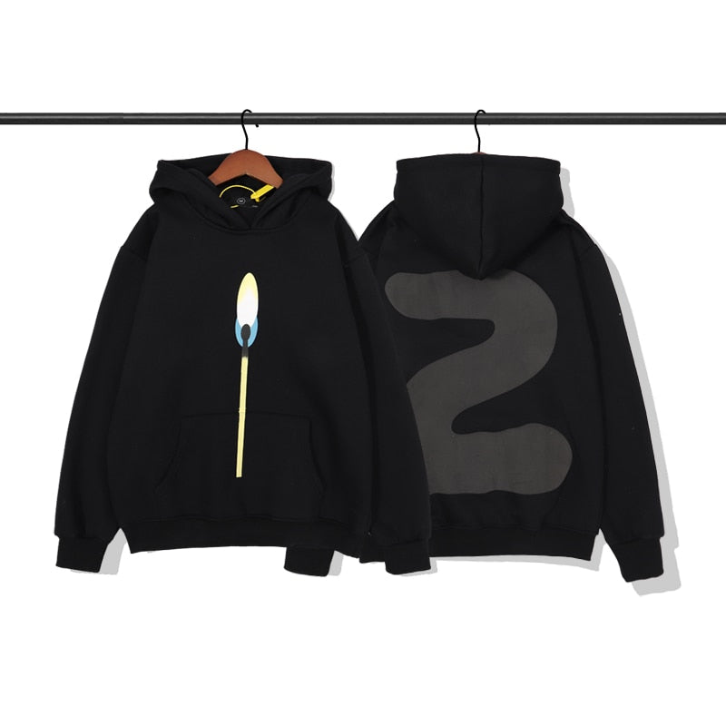 Bluza z napisem na tyle