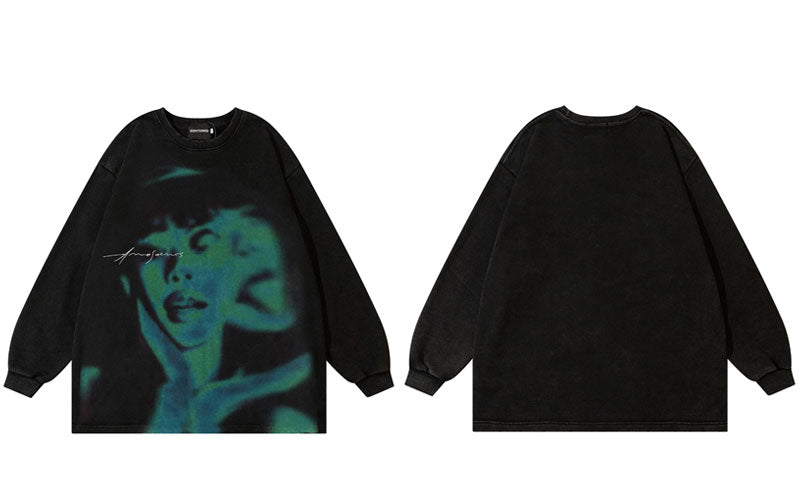 Bluza z obrazkiem Y2K UNISEX