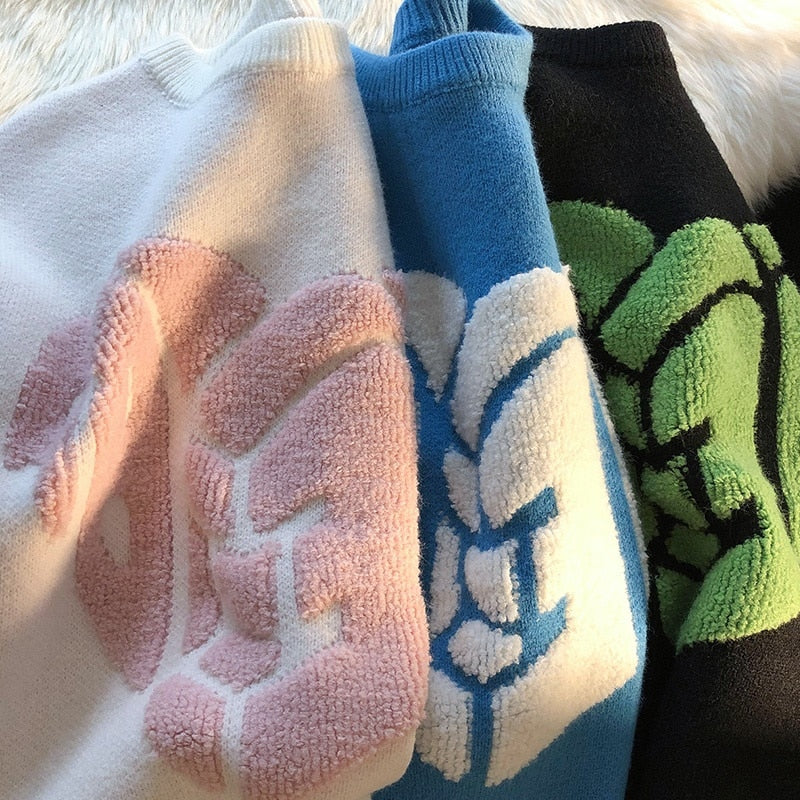 Sweter ze wzorem