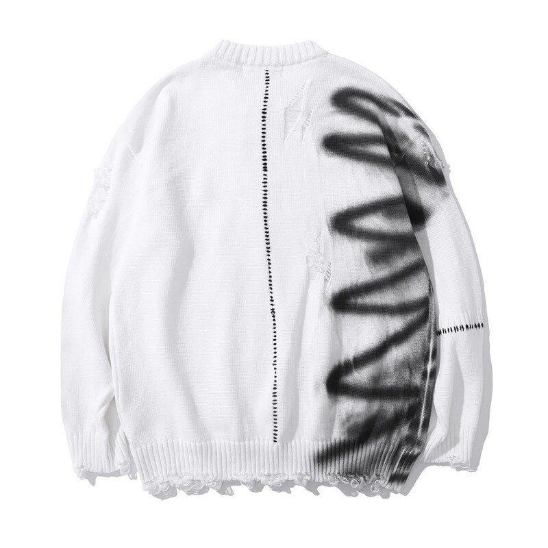 UNISEX graffiti sweater
