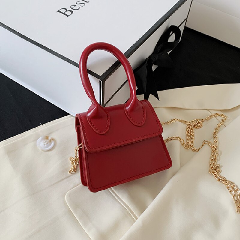 Mini torebka ze wzorem