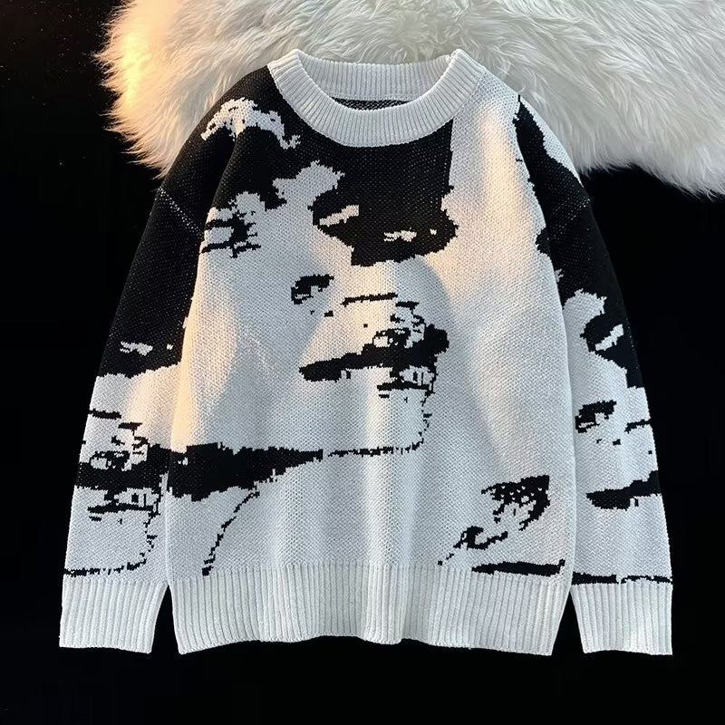 Patterned sweater