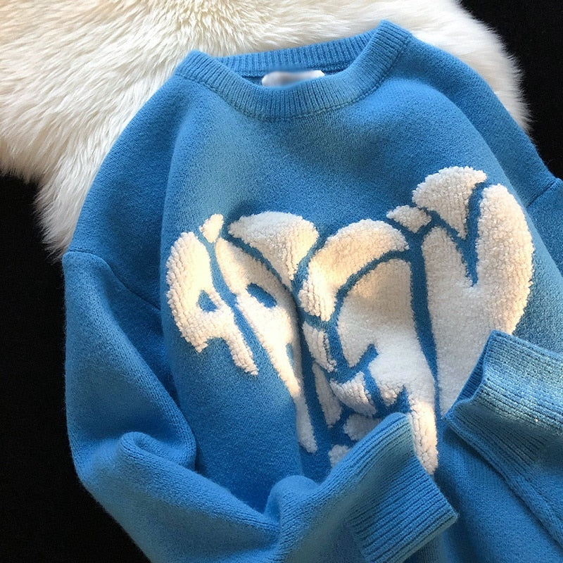 Sweter ze wzorem