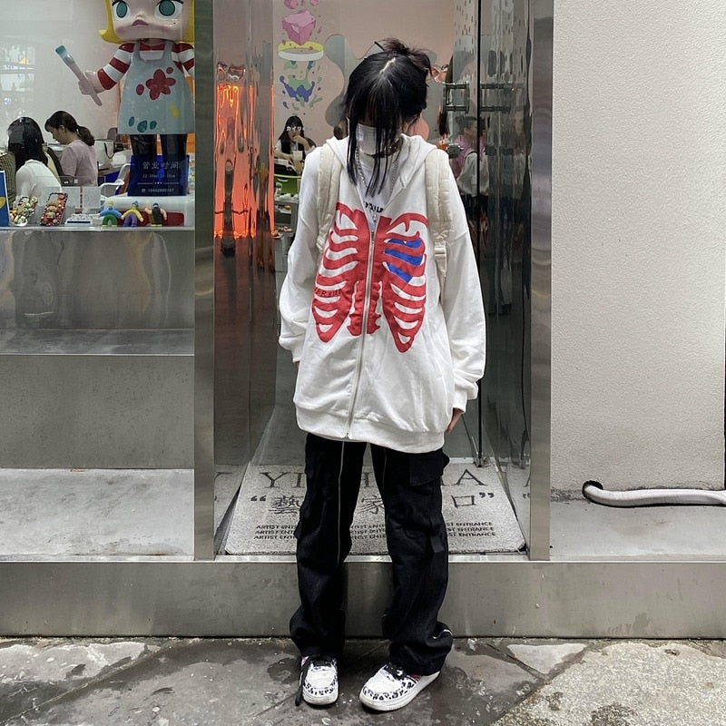 UNISEX skeleton sweatshirt