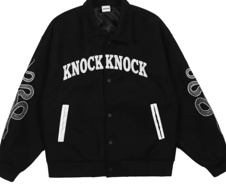 UNISEX patterned bomber jacket