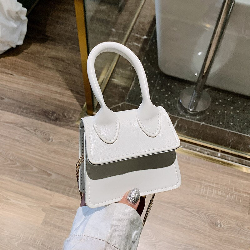 Mini torebka ze wzorem