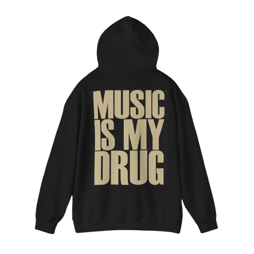 MUSIC IS MY DRUG Bluza UNISEX