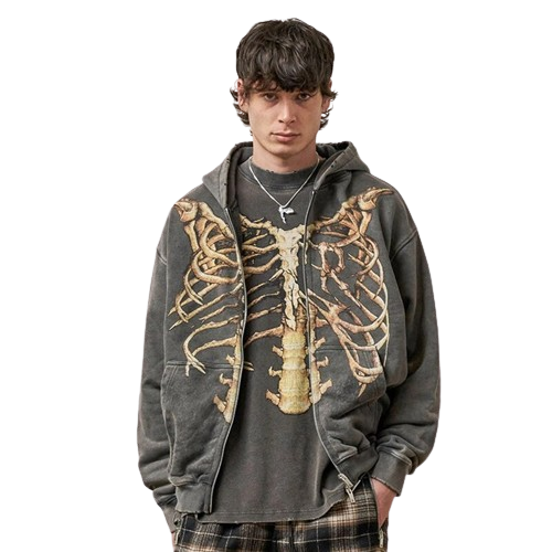 UNISEX skeleton sweatshirt