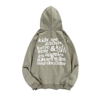 Sweatshirt with the inscription on the back