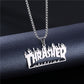 Necklace with the word UNISEX