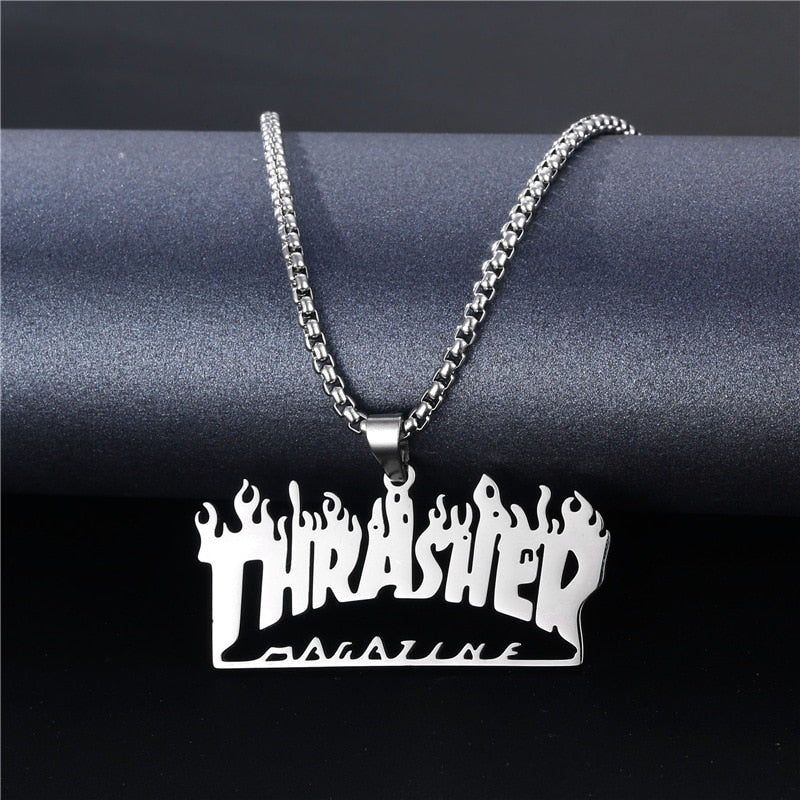 Necklace with the word UNISEX