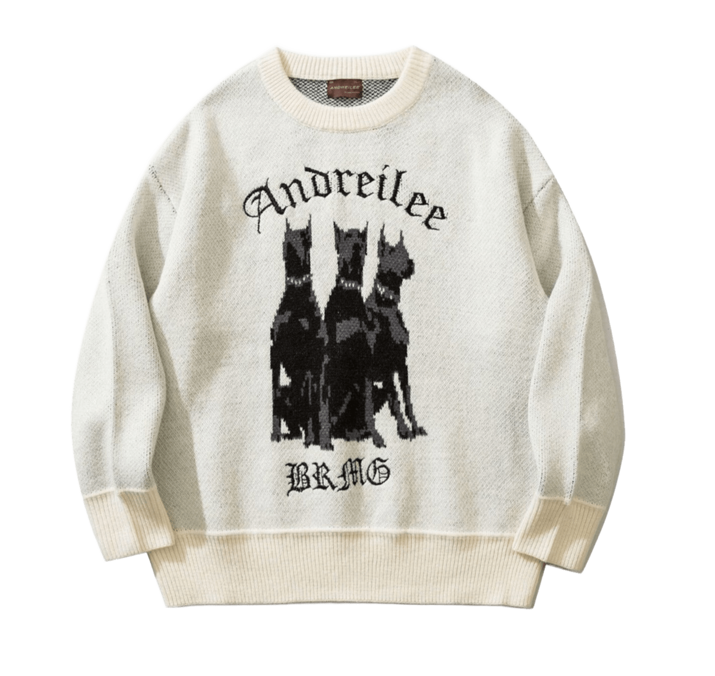 Gotycki sweter ze wzorem UNISEX