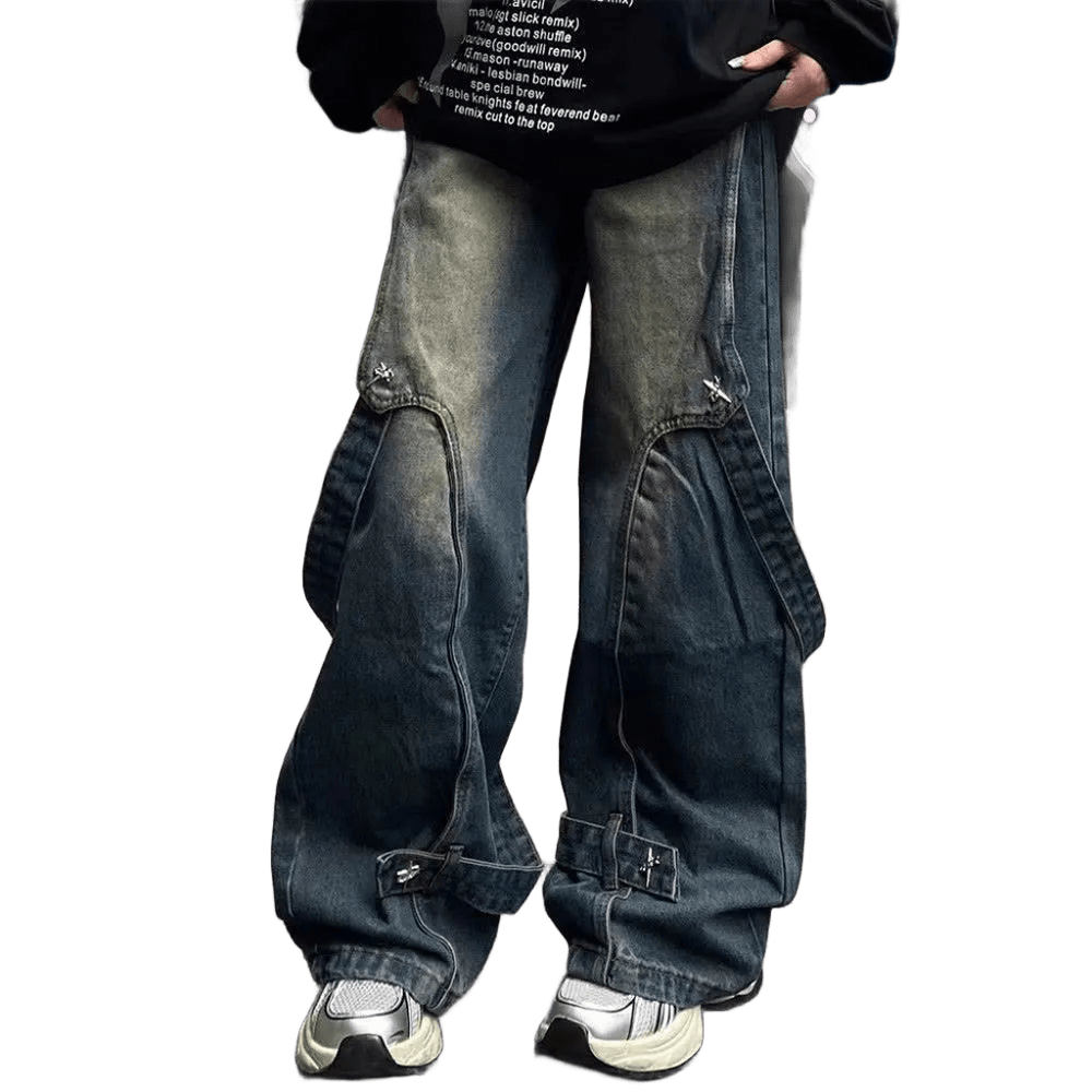 Jeansy w stylu baggy UNISEX