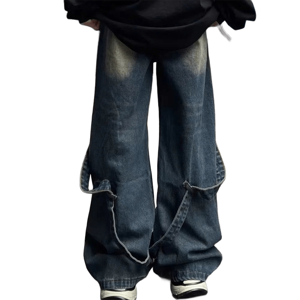 Jeansy w stylu baggy UNISEX