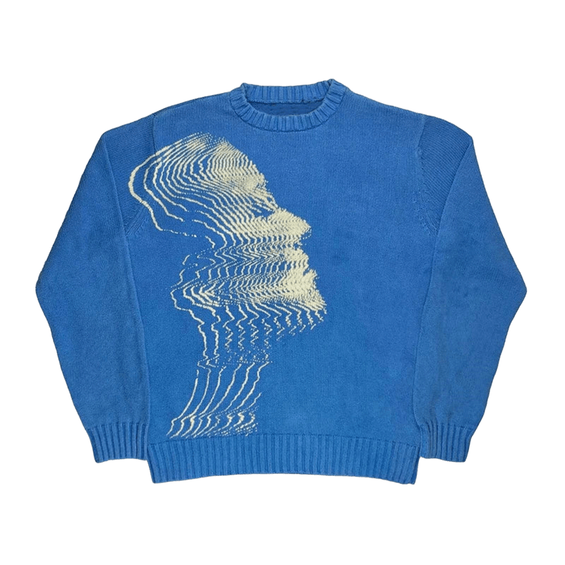 Sweter z nadrukiem UNISEX