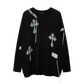 Sweter z krzyżami Y2K UNISEX