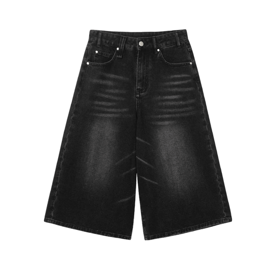 Czarne jorts UNISEX