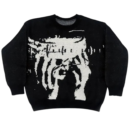 Sweter w stylu Y2K UNISEX