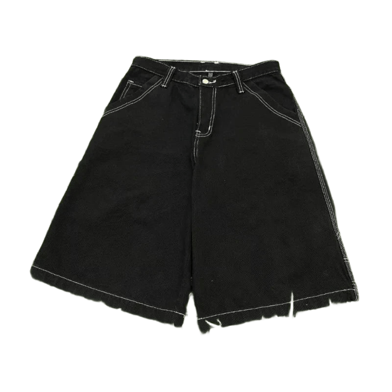 Jorts with UNISEX print