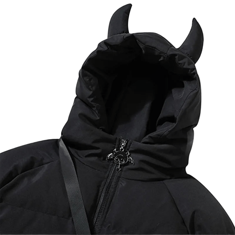 UNISEX jacket with horns