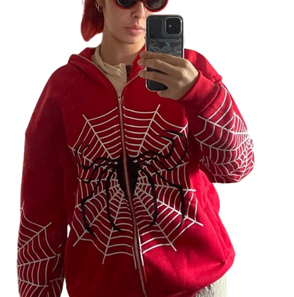 UNISEX spiderweb sweatshirt