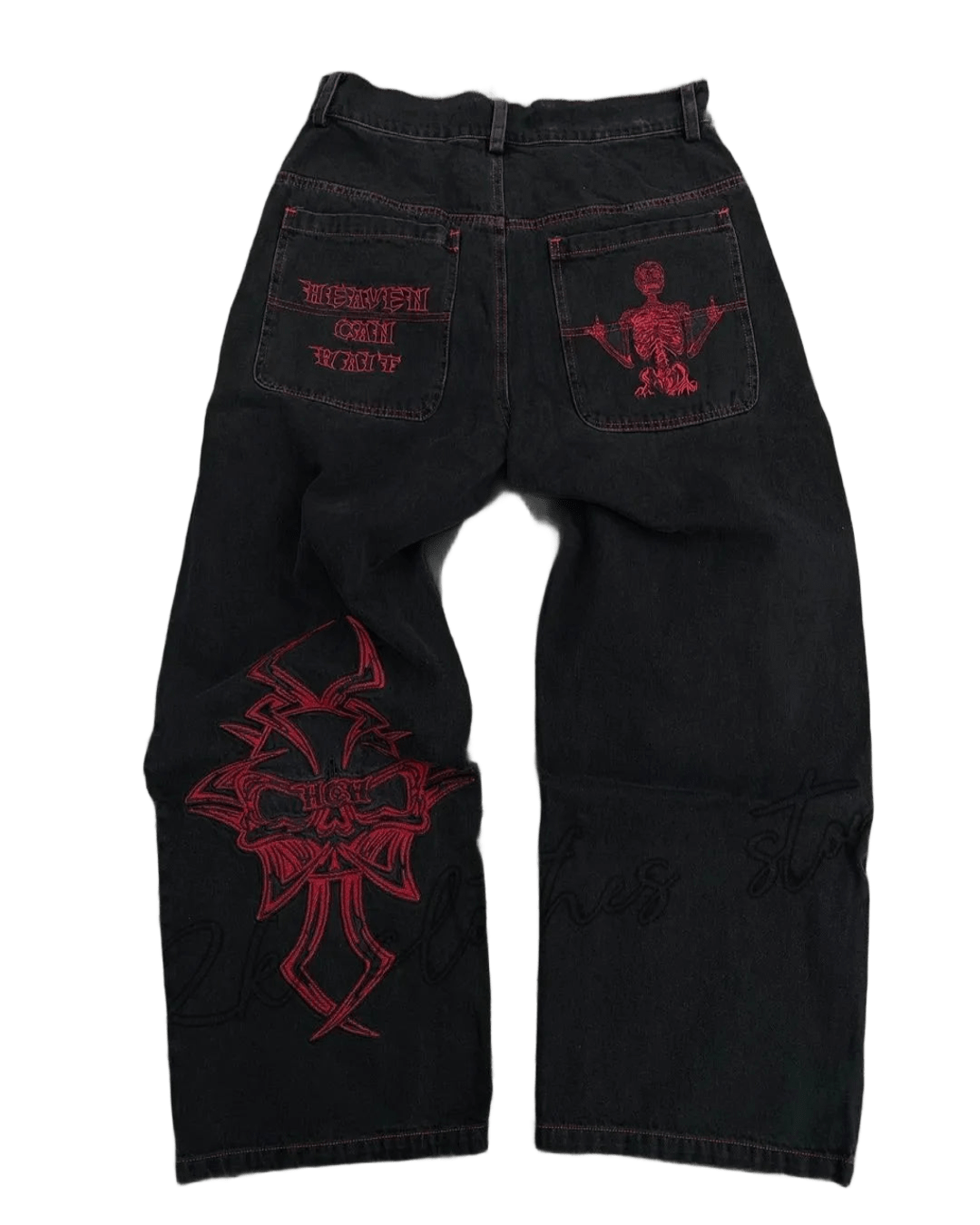 Y2K style jeans