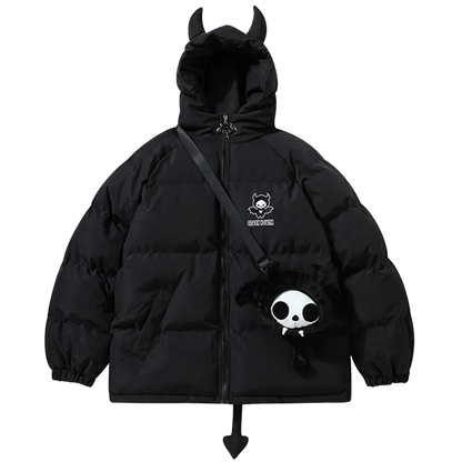 UNISEX jacket with horns