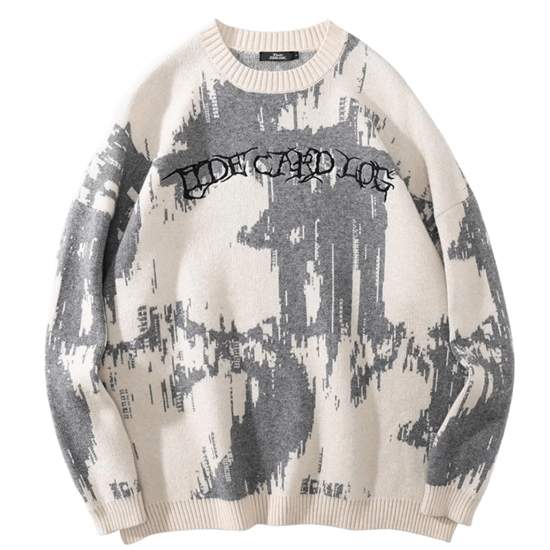 Sweter z nadrukiem UNISEX