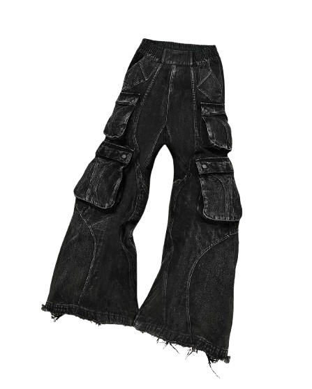 Jeansy w stylu Y2K UNISEX