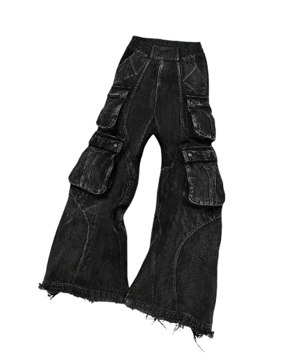 Jeansy w stylu Y2K UNISEX