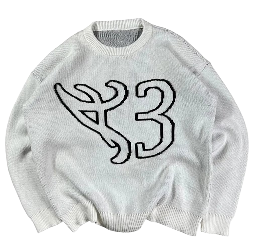 Sweter z nadrukiem Y2K UNISEX