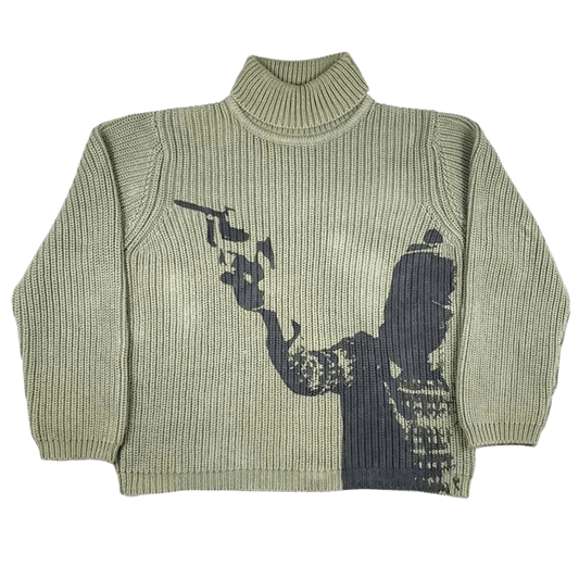 Sweter z nadrukiem UNISEX