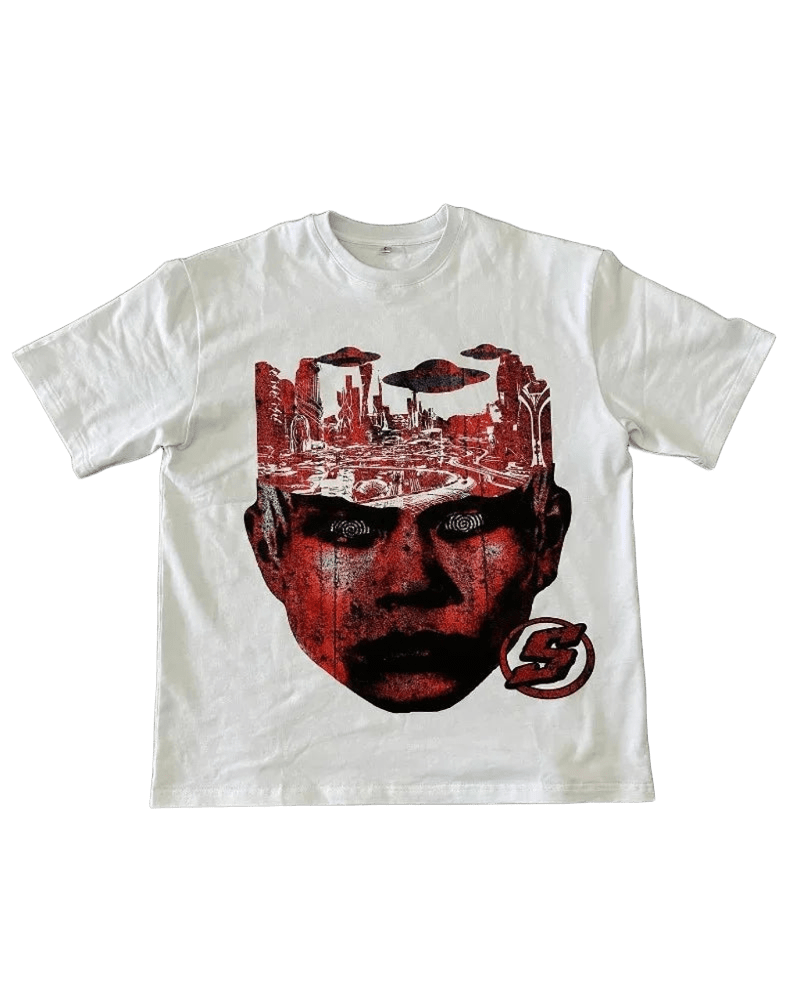 T-shirt with a UNISEX face