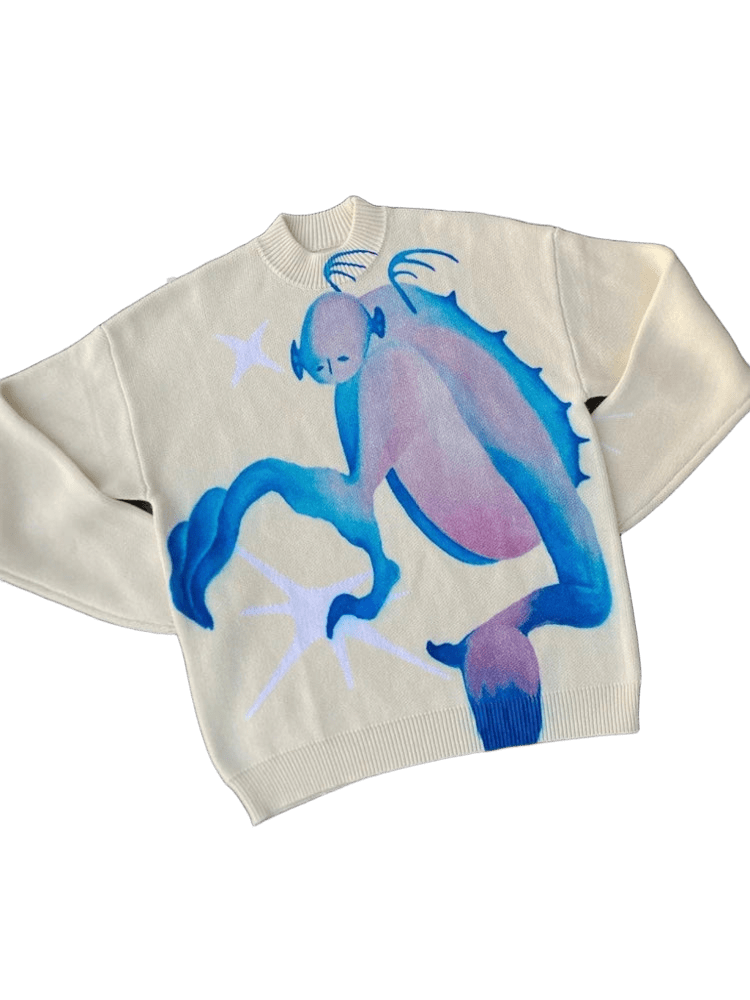 UNISEX Printed Sweater 